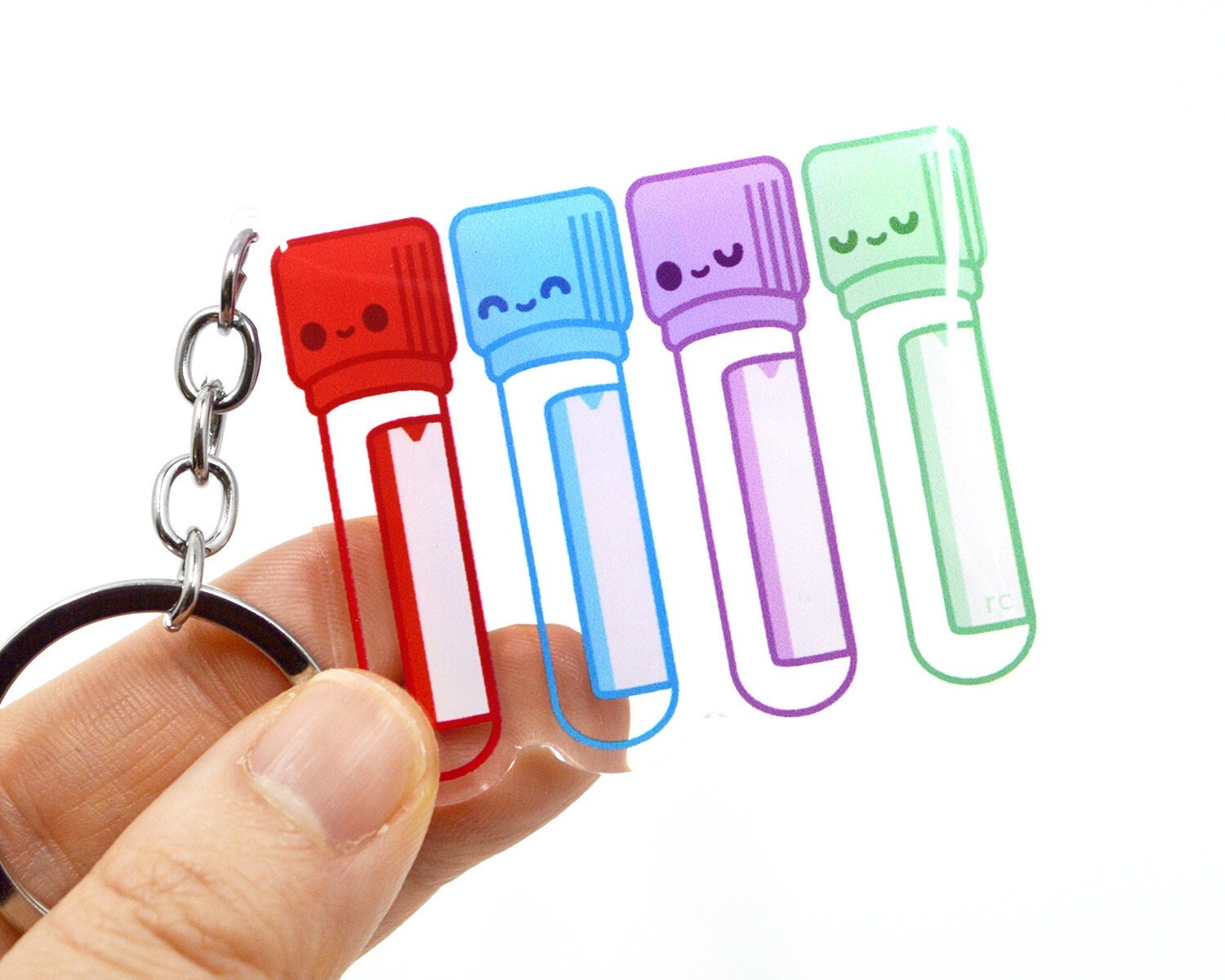 Blood Keychain Phlebotomy Gift Phlebotomist Keychain Blood - Etsy