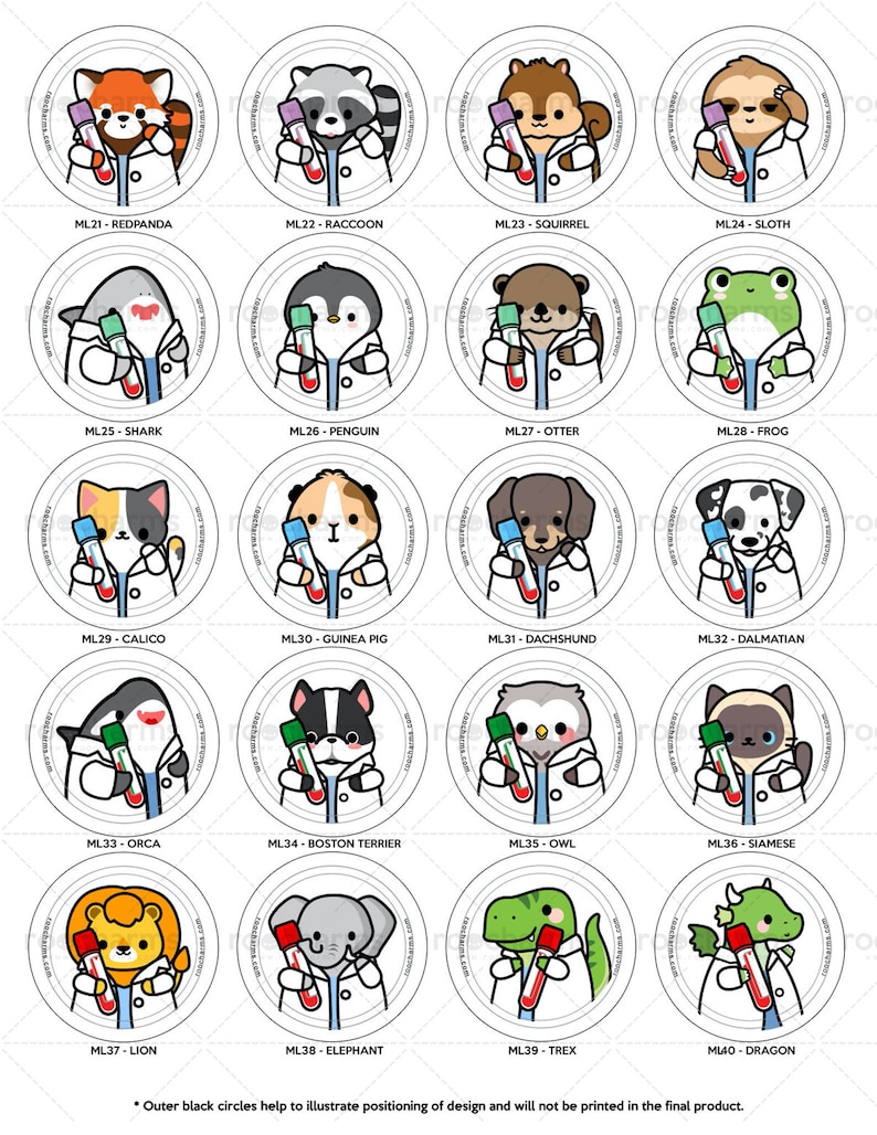 Medical Laboratory Scientist Badge Reel Cute Badge Reel Etsy