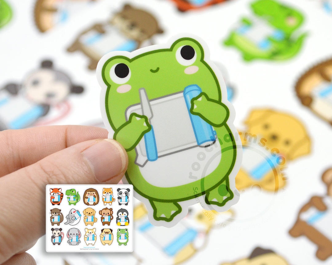 Set of Pill Counter Animal Vinyl Stickers for Cphts, Certified Pharmacy Tech Students, Vet Techs