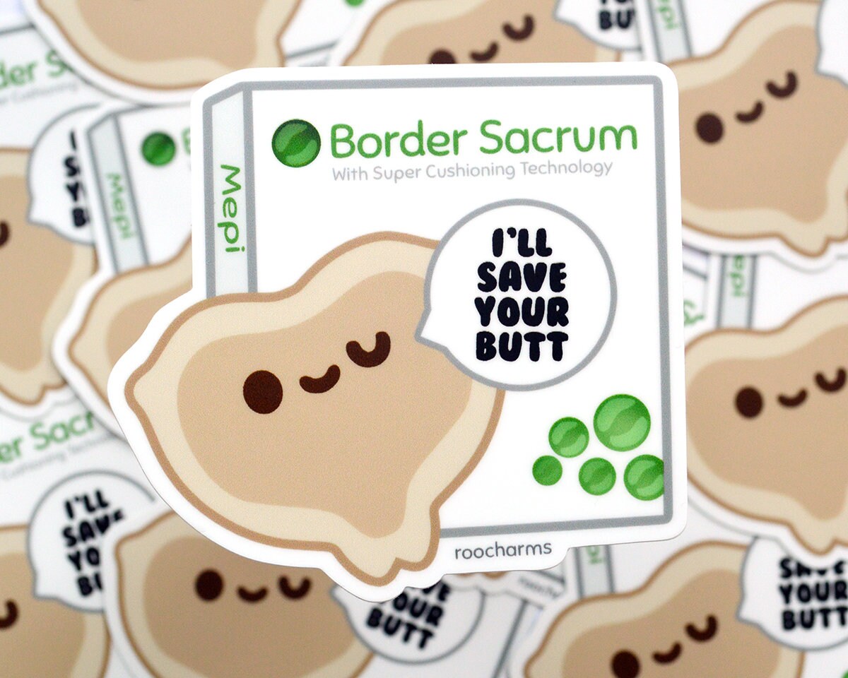 I'll Save Your Butt Vinyl Sticker, Nurse, Nursing Student, Nursin…