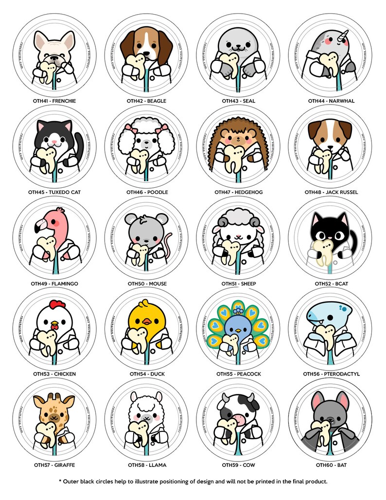 Doctor Badge Reel Orthodontist Gift Dentist Badge Reel Veterinarian Badge Reel Orthodontist Badge Reel Dentist Gift Tooth Badge Reel