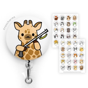 Occupational Therapist Badge Reel, OT Badge Reel, Cute Badge Reel, Physical Therapist Badge Reel, PTA Badge Reel, Cute Badge Reel, roocharms