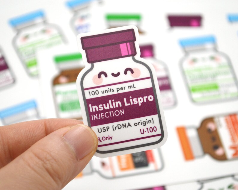 Medication Vial Vinyl Stickers for Nurses Week Gifts Nursing Etsy