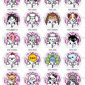 Histology Badge Reel, Scientist Lanyard, Researcher, Lab Week Gift, MLT, MLS, Clinical Lab Gift, Science, Pathologist, Pathology ID Holder image 6