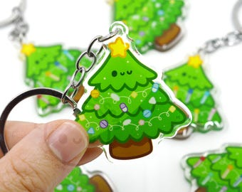 Healthcare Christmas Tree Keychain, Phlebotomist, Phlebotomy Tech, Pharmacist, Pharmacy, Nursing Student, Nurse Stocking Stuffer Under 10