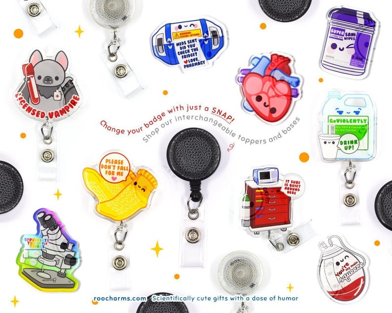Save Your Butt Wound Care Nurse Badge Reel, Skin Team Lanyard, WOCN Week Gift, Funny Nursing Student, CNA ID Lanyard, Burn Unit heavy Duty immagine 5