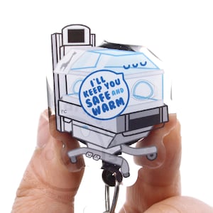 Incubator Cute Acrylic Badge Reel for NICU Nurses, Neonatologist, Mother Baby, Neonatal RN, Preemie, Newborn, Nursing Student, MD Medical