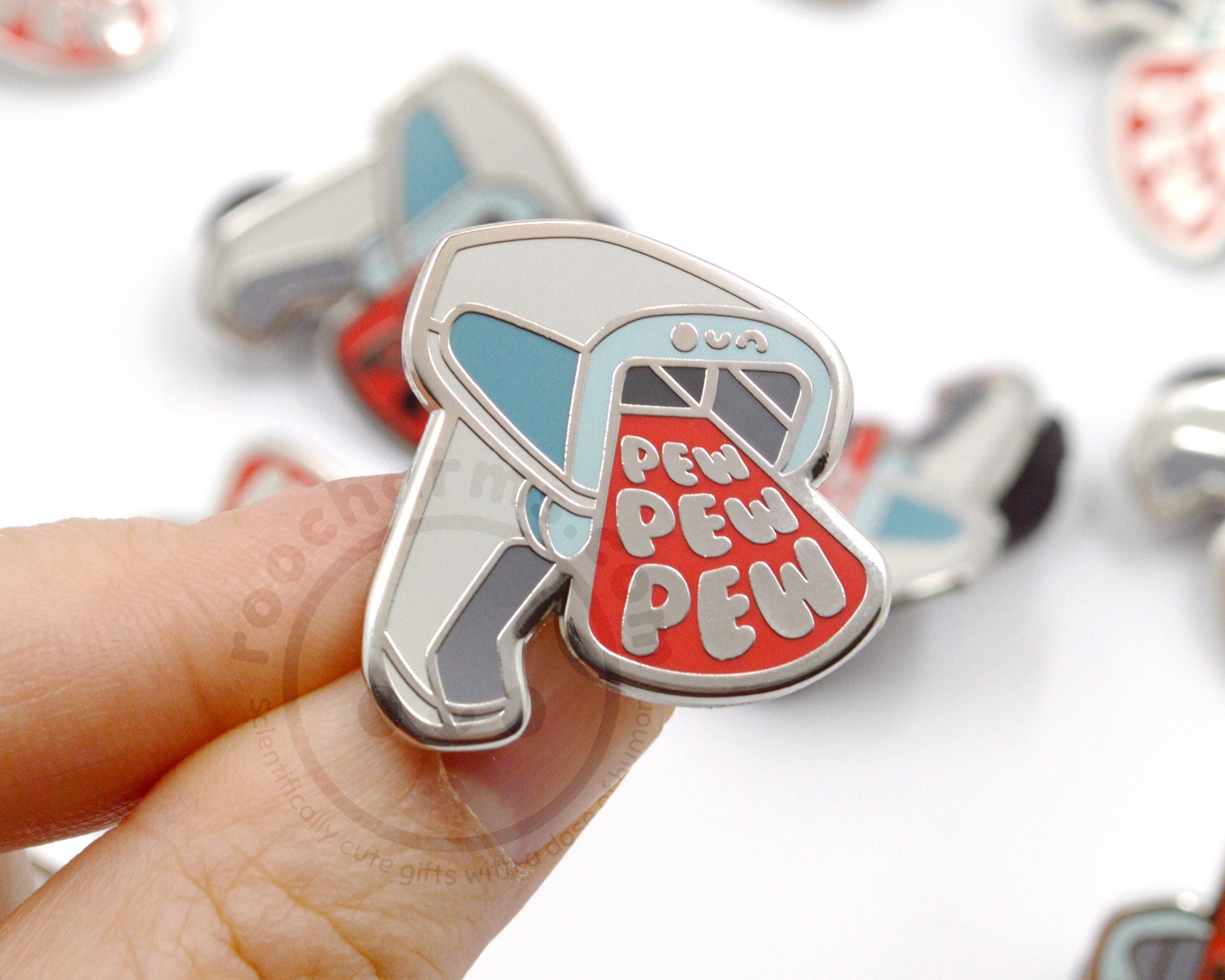 Cpht Pin Pew Pew Barcode Scanner Enamel Pin, Nurses Week Gift, Pharmacy Tech ...