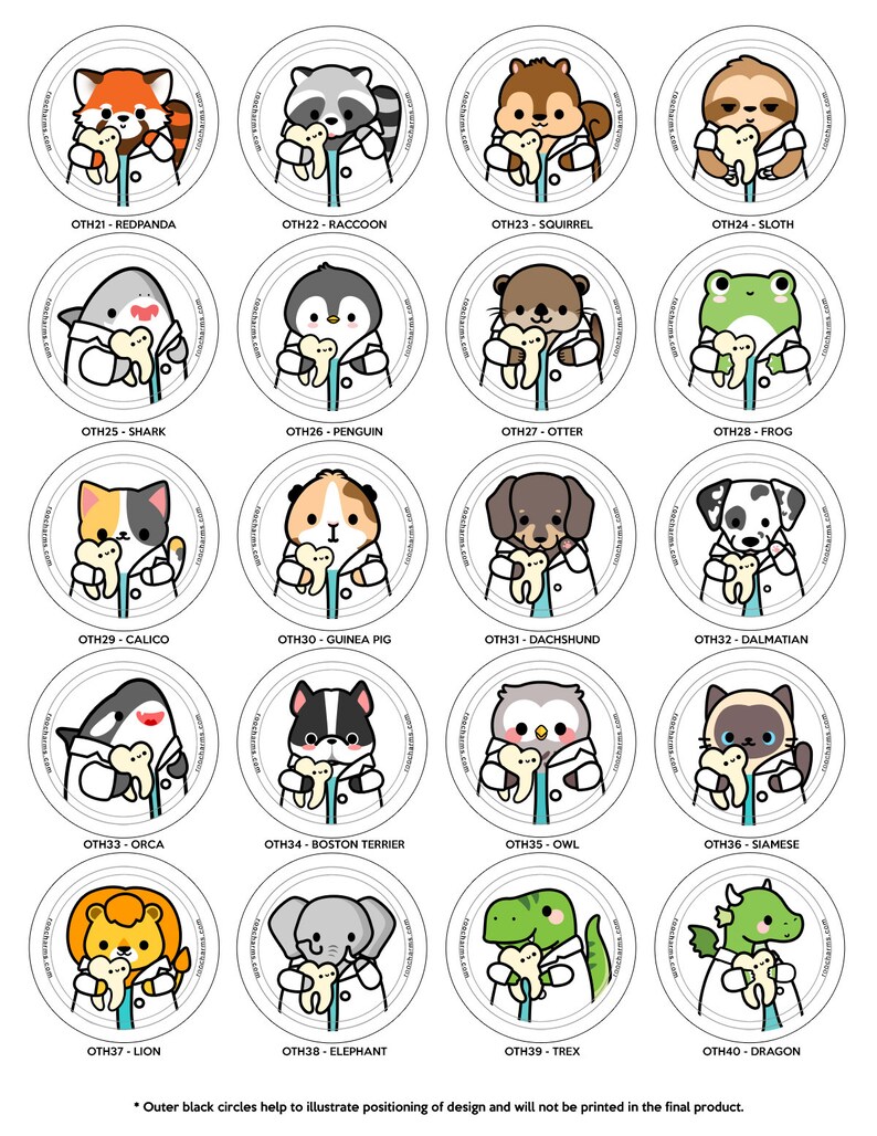 Doctor Badge Reel Orthodontist Gift Dentist Badge Reel Veterinarian Badge Reel Orthodontist Badge Reel Dentist Gift Tooth Badge Reel