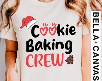 Cookie Baking Crew Christmas Shirt, Matching Family Tees