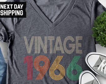 Vintage 1966 Shirt, 60th Birthday Gift