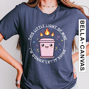 Dumpster Fire Shirts, This Little Light of Mine I&#39;m Gonna Let It Shine, Emotional Dumpster Fire Shirt, Inspiring, Mental Health Sweatshirt