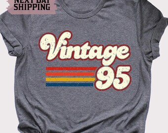 Vintage 1995 31th Birthday Shirt, Retro Style Tee