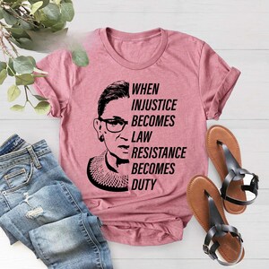 Ruthless Shirt, Ruth Bader Ginsburg Shirt, Roe Vs Wade 1973, Feminist Shirt, Women&#39;s Rights Shirt, Pro-Choice Shirt, Women Empowerment Tee