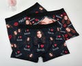 Custom Face Boxers for Husband,Custom Face Boxers with Name for Anniversary,Photo Underwear,Photo Boxers for Men/Boyfriend/Husband.