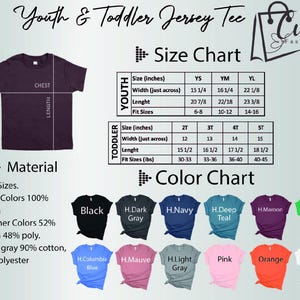 a t - shirt with different colors and sizes