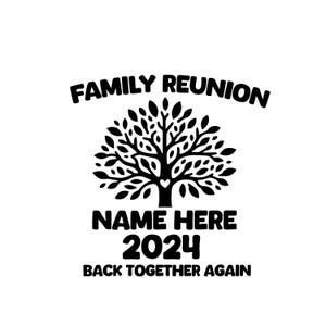 Family Reunion 2024 SVG, Family Reunion Shirt, Family Vacation Svg, Family Reunion Svg, Family Vibes 2024 Svg, Family Reunion Png