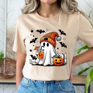 Cute Ghost Shirt, Funny Spooky Shirt, Womens Ghost Shirt, Spooky Season, Halloween Party Shirt, Fall Ghost Shirt, Cute Halloween Ghost