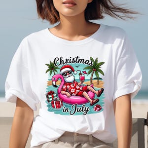 Christmas In July Shirt, Vintage Snowman In Summer Shirt, Beach Christmas Shirt, Funny Summer Christmas Shirt, Santa Shirt, Summer Xmas Tee