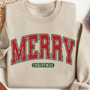 Christmas Sweatshirt, Womens Christmas Sweatshirt, Christmas Sweatshirts for Women, Christmas Gift Women, Merry Christmas Hoodie, Xmas Gift