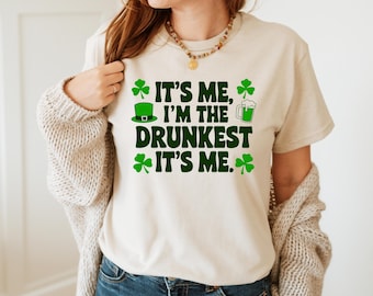 Let's Day Drink T-Shirt, St Patrick Day Drinking Shirt, Funny St Patrick's Day, Shamrock Shirt, St. Paddys Day Tee Gift, St. Patrick Shirt