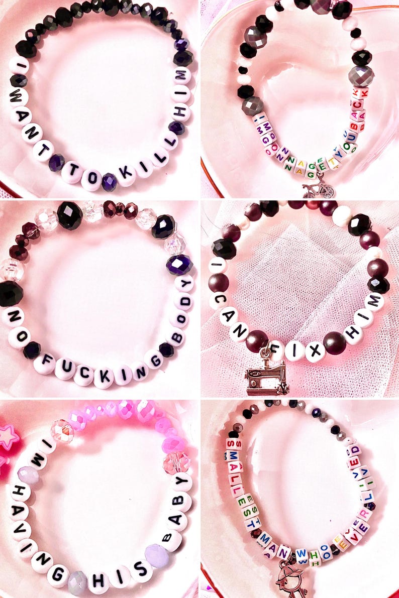 Funny Unhinged TTPD Friendship Bracelet – Humorous Swiftie Gag Gift image 10
