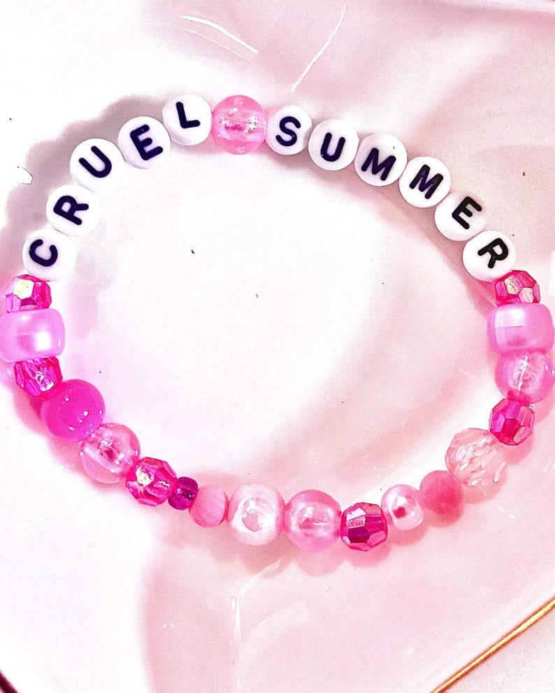 Lover Inspired Friendship Bracelets - Romantic Taylor Swift gifts cruel summer