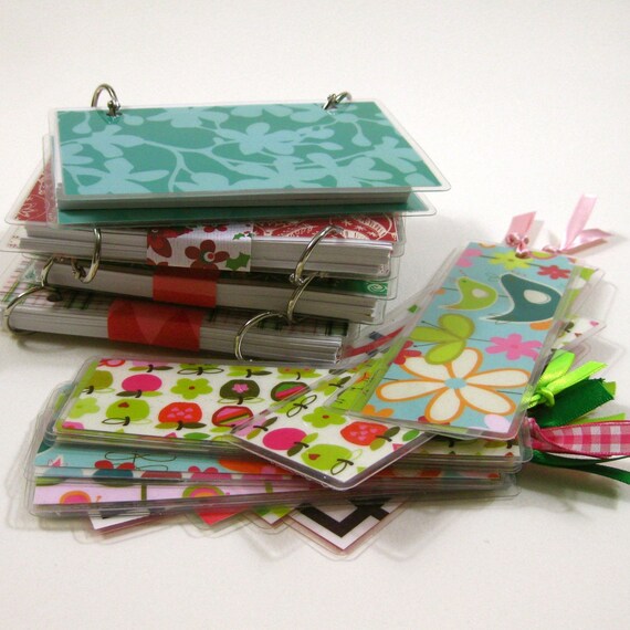 Items similar to 3 x 5 Index Card and Note Card Binder and Small