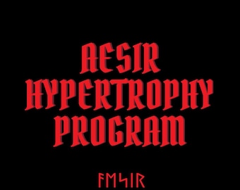 Aesir-hypertrofieprogramma