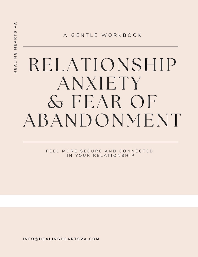 Relationship Anxiety and Fear of Abandonment (Workbook) image 1