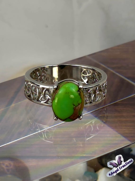 Turquoise Stone Sterling Silver Ring