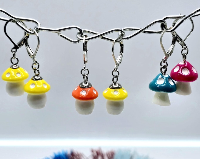 Mushroom Spirit Earrings