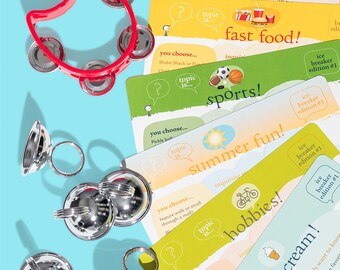 Speed Friending Kit - social skills, game, conversation,  dating, people, making friends, group activity for young adults, teens, autism