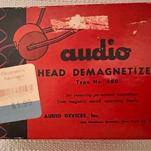 Vintage Audio Head Demagnitizer
