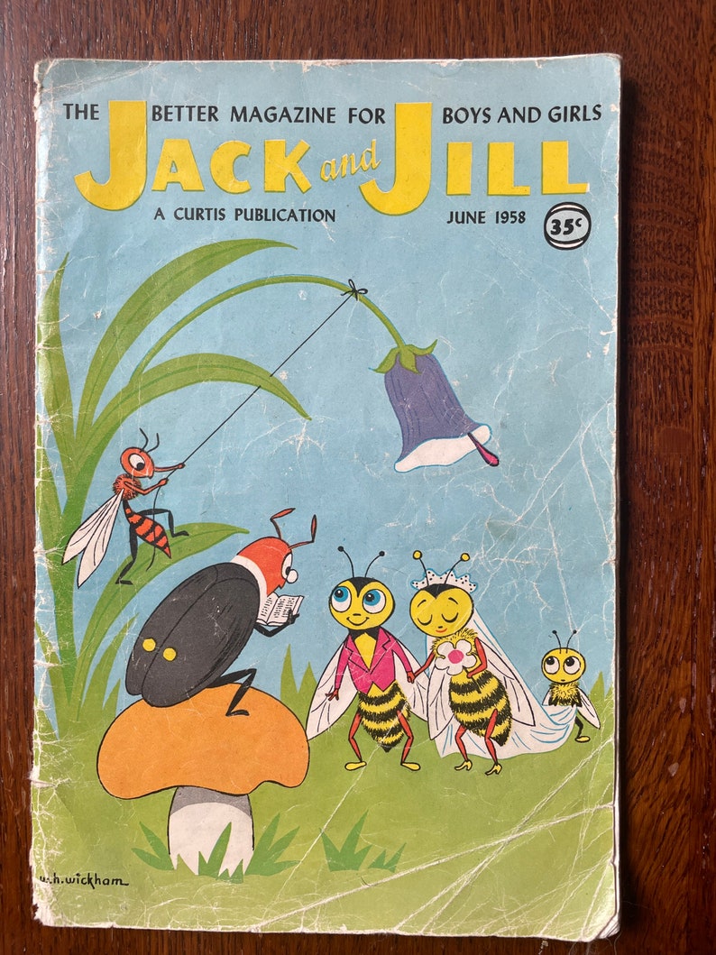 Vintage Jack and Jill Magazine Etsy