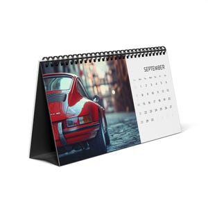 2025 Porsche Calendar - Vintage Porsche 356, 911, 930 Widebody & More - Classic Car Enthusiast Gift - Wall Decor for Auto Fans/Collectors