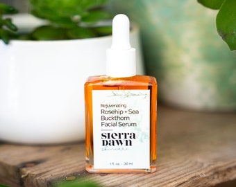 Sierra Dawn Skincare Rosehip + Sea Buckthorn Facial Serum Oil Blend