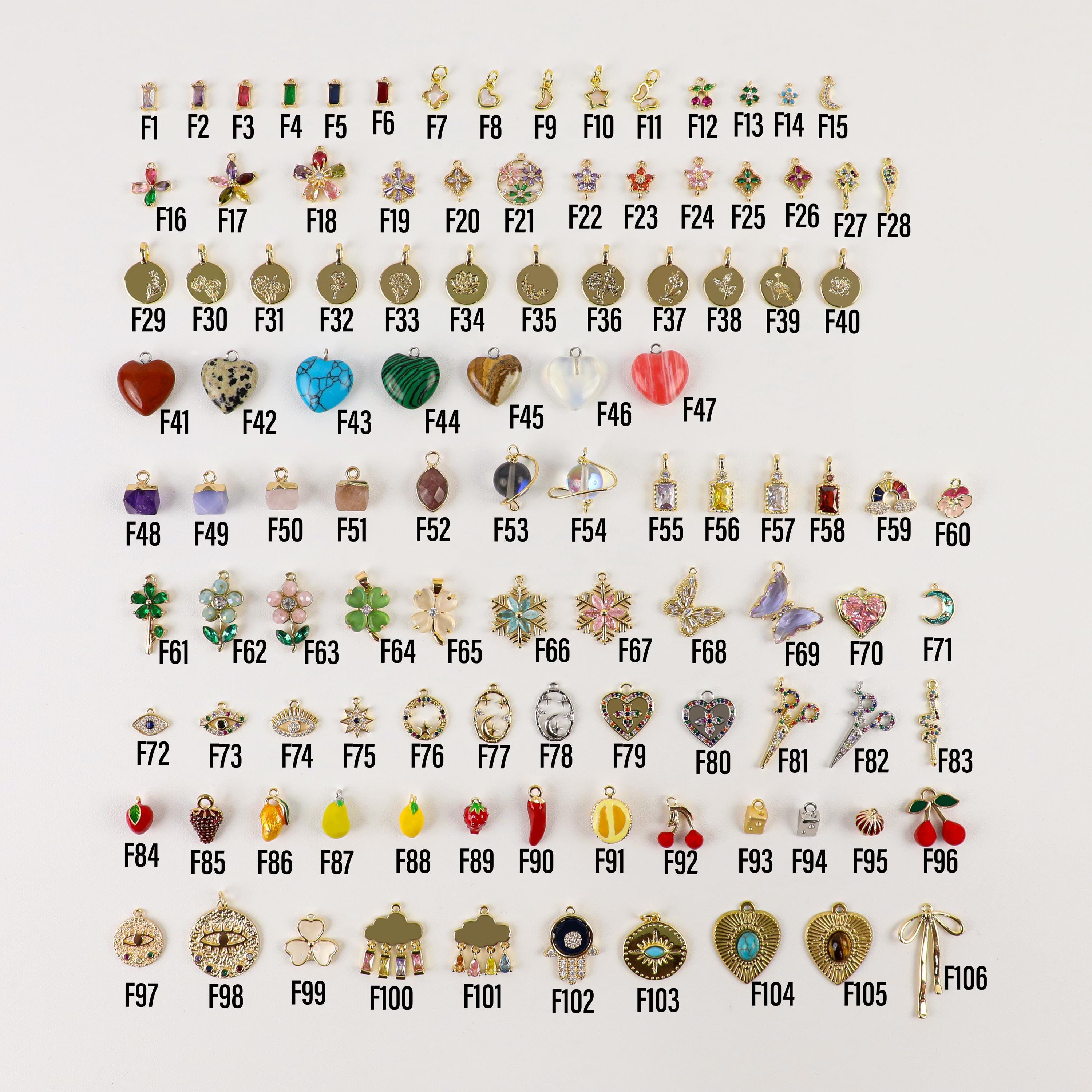 Personalized charm keychains, pendant keychains, bag charms, charm bag charms, personalized keychains, car keychains, wallet accessories