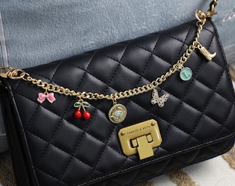Personalized charm keychains, pendant keychains, bag charms, charm Handbag Chain, personalized keychains, car keychains, wallet accessories