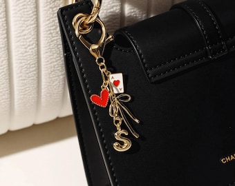 Personalized charm keychains, pendant keychains, bag charms, charm bag charms, personalized keychains, car keychains, wallet accessories