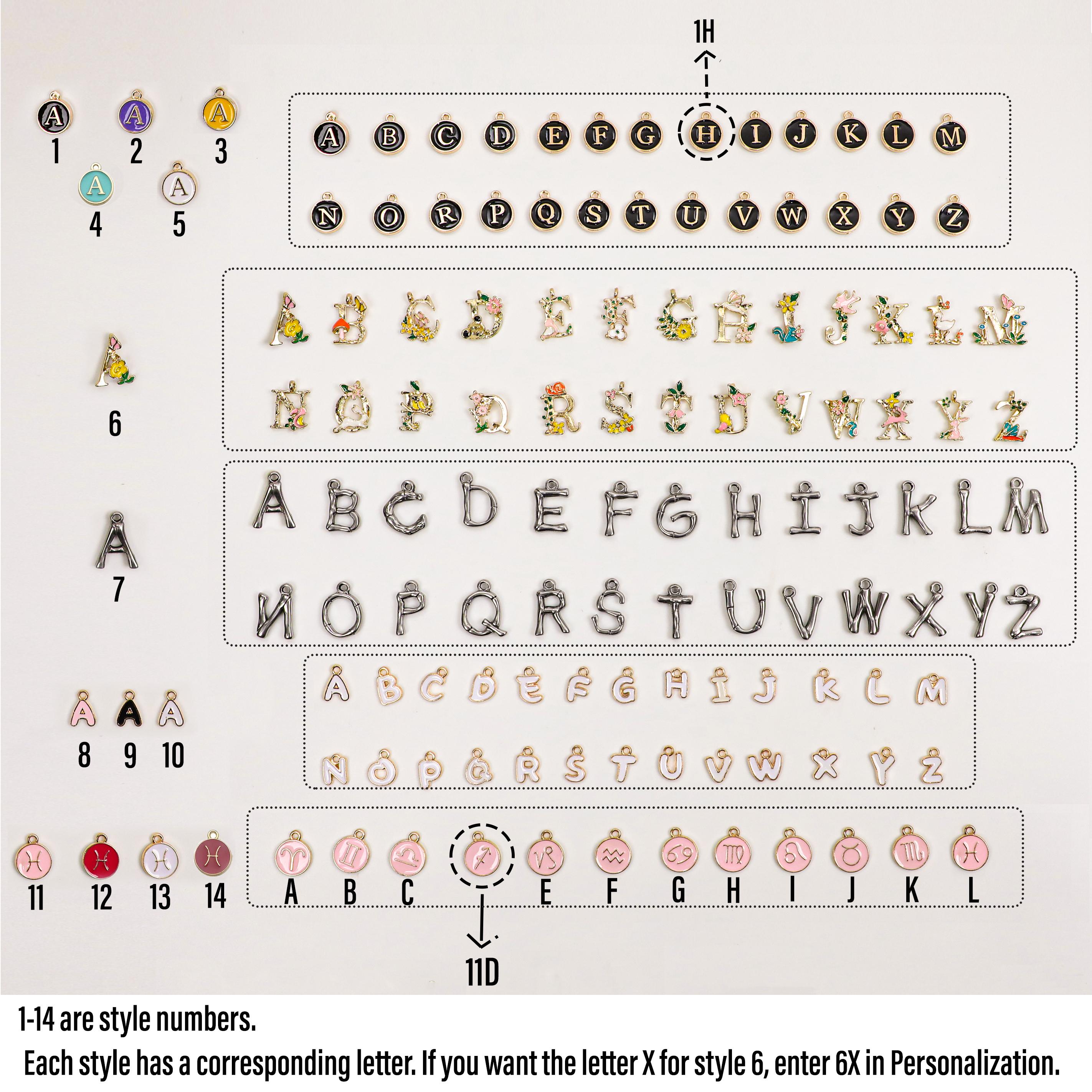 Personalized charm keychains, pendant keychains, bag charms, charm bag charms, personalized keychains, car keychains, wallet accessories