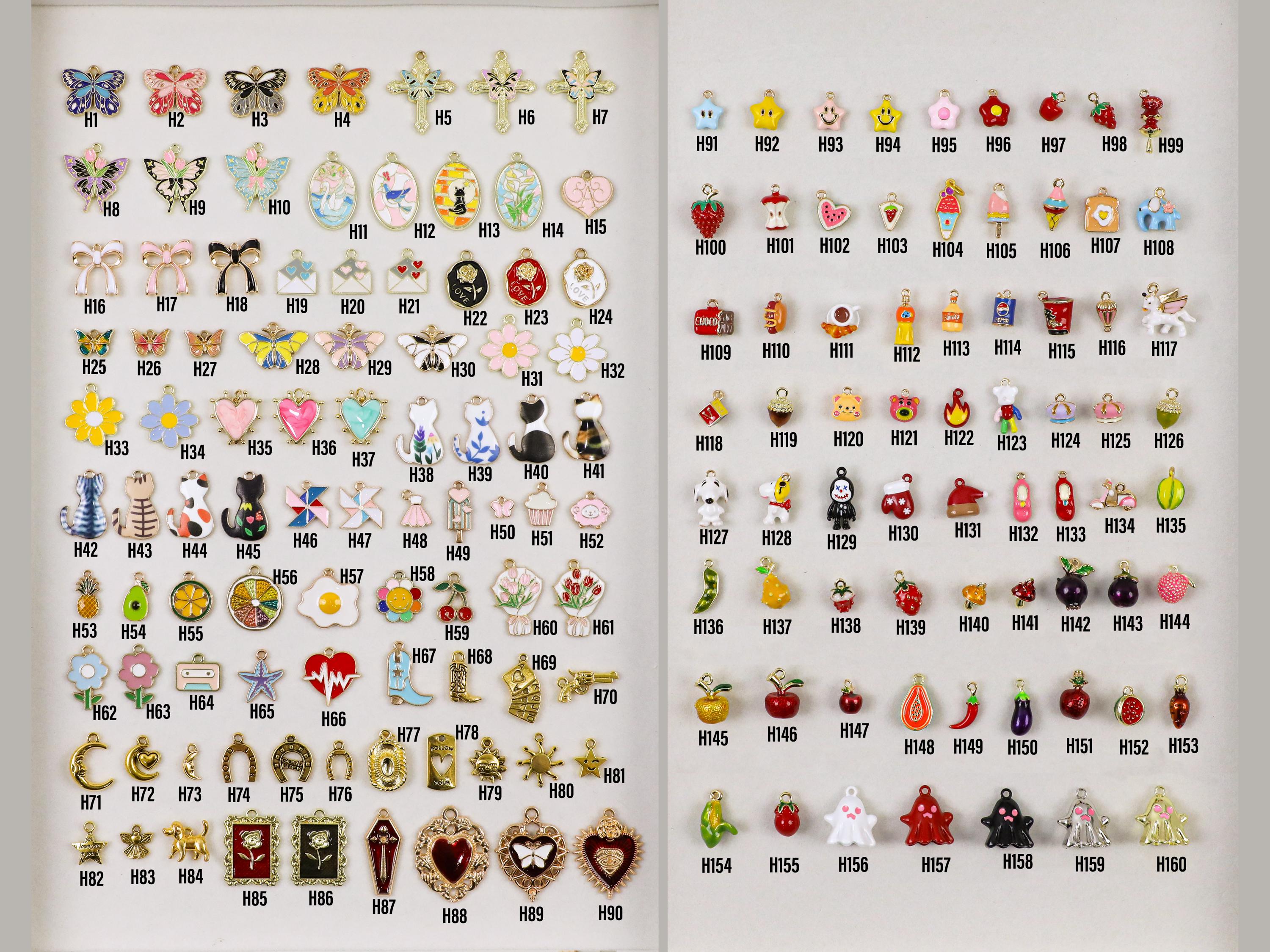 Personalized charm keychains, pendant keychains, bag charms, charm bag charms, personalized keychains, car keychains, wallet accessories