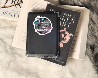 Probably Reading About Dragons Sticker