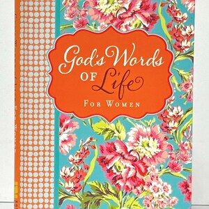 God's Word of Life Devotional for Women | Christian Scripture Faith Encouragement Book