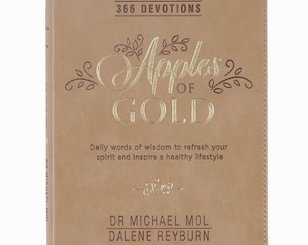 Apples of Gold Devotional Book | Christian Devotional & Scripture Encouragement | Faith Journal for Women