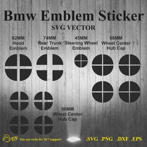 BMW Emblem Badge Roundel SVG Vector Test images are available.