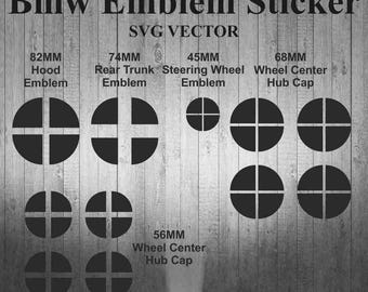 BMW Emblem Badge Roundel SVG Vector Test images are available.