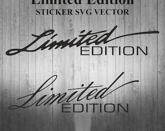 Edition Vector Limited Edition Logo - SVG & PNG Digital Download / Limited Edition ...