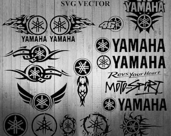 Yamaha Sticker Svg Vector