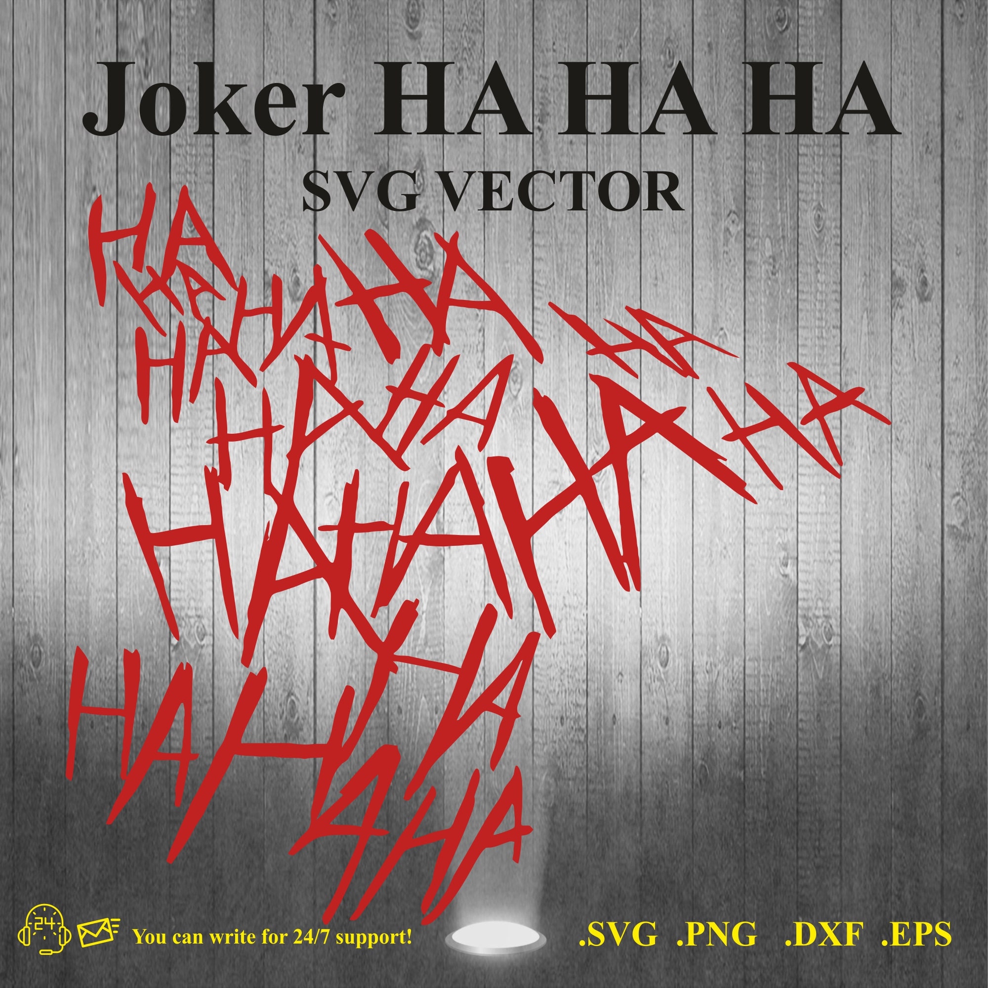 Joker Hahaha - Etsy, image size:2000x2000